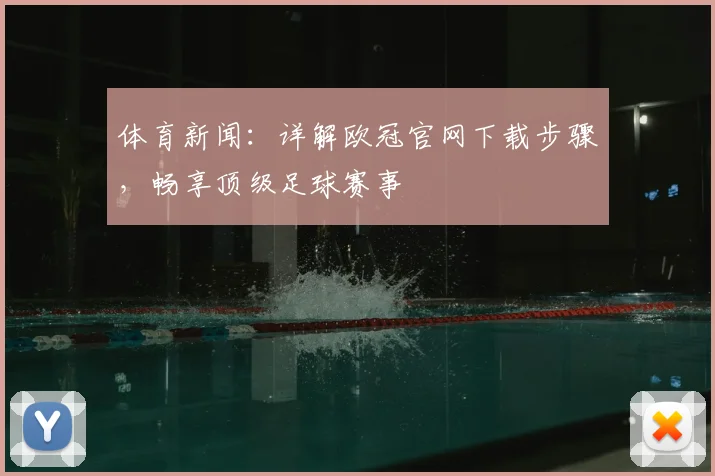 体育新闻：详解欧冠官网下载步骤，畅享顶级足球赛事